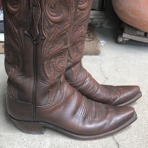 Lucchesse Brown Nicole Boots